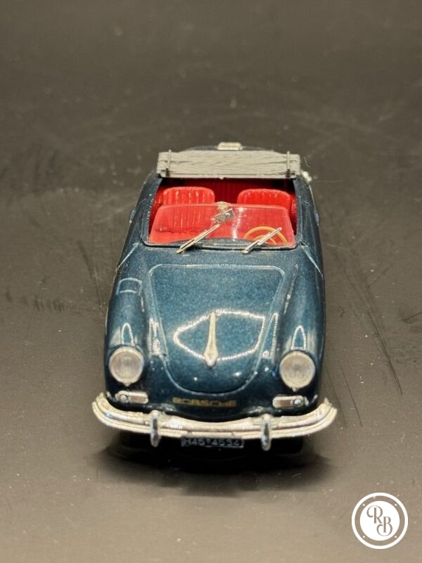 Brumm 1950 Porsche 356 Roadster Speedster échelle 1:43 Bleu Cabriolet