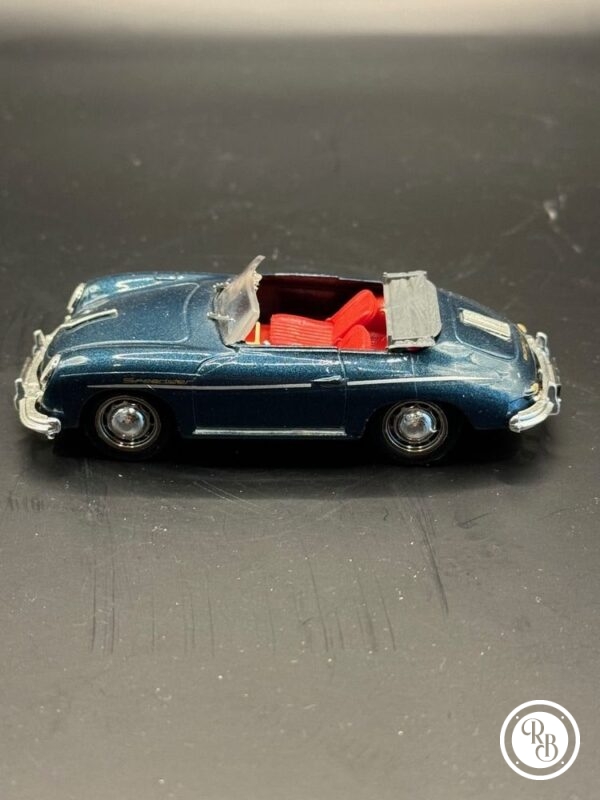 Brumm 1950 Porsche 356 Roadster Speedster échelle 1:43 Bleu Cabriolet