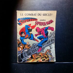 Rare bd Spiderman - le combat du siècle - Superman vs Spiderman - dc Comics - 1979 - Collector - Marvel - Bande dessinée - Collection