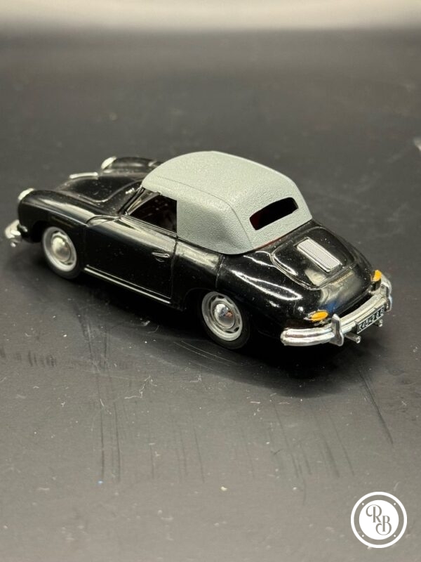 Brumm 1/43 Scale Metal Model - R118 PORSCHE 359 CABRIOLET 1950 BLACK