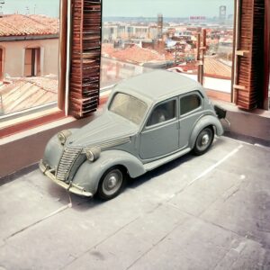 Coche car auto Fiat 1100B 1948 gris Brumm