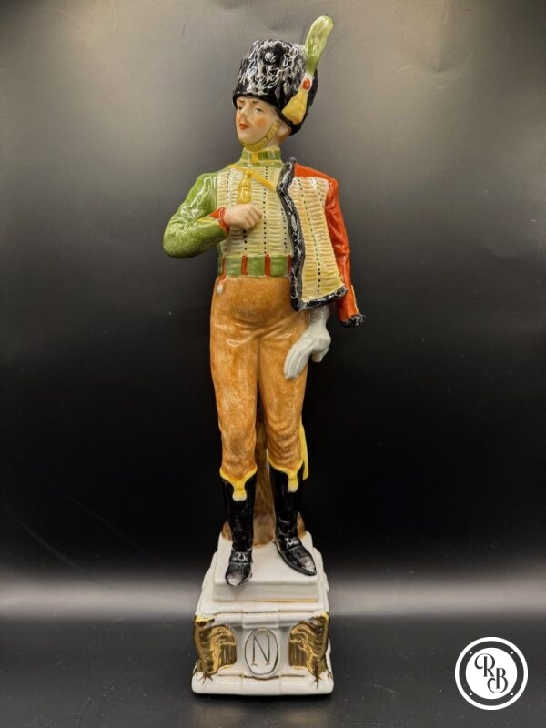 Vintage Louis Sayn Capodimonte Napoleonic Figure, Limited Edition