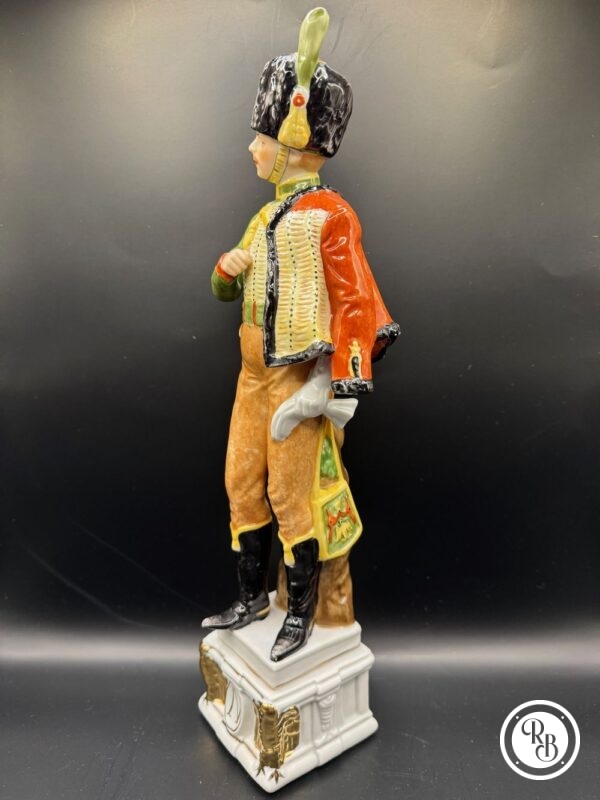 Vintage Louis Sayn Capodimonte Napoleonic Figure, Limited Edition