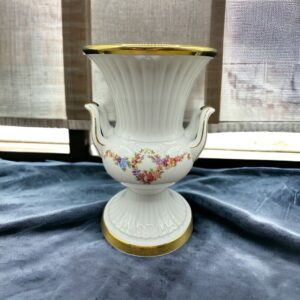 ancien vase à 2 anses en porcelaine Feltmann Weiden Bavière Allemagne