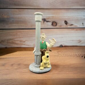 WALLACE & GROMIT - BOUGEOIR RÉSINE 25 CM