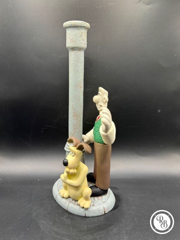 WALLACE & GROMIT - BOUGEOIR RÉSINE 25 CM