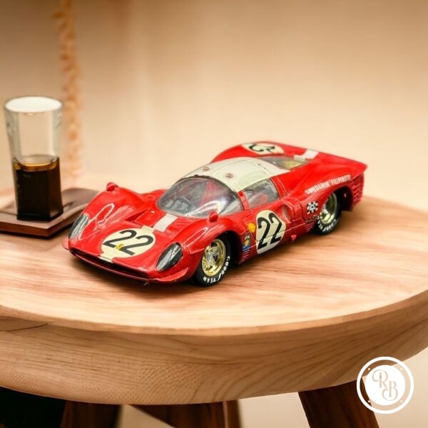 1:43 Brumm #B161 Guichet/Meullier Ferrari 330 P4 #22 LeMans 1967