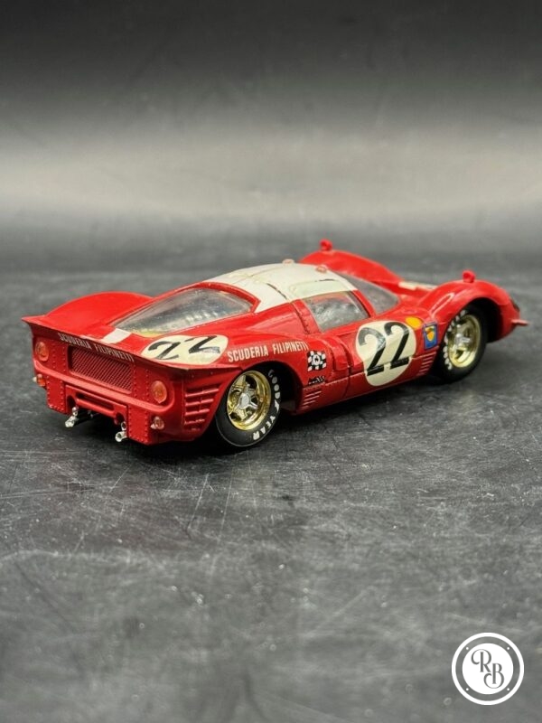 1:43 Brumm #B161 Guichet/Meullier Ferrari 330 P4 #22 LeMans 1967