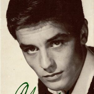 Autographe Alain Delon 10x15