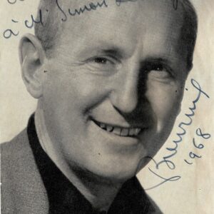 Autographe Bourvil 10x15