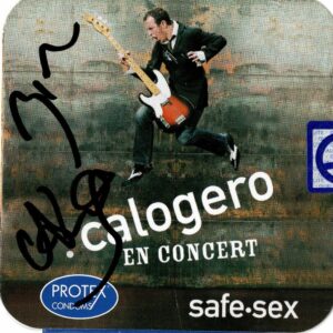Autographe Calogero 75x75