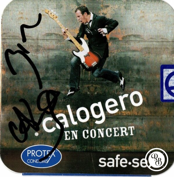 Autographe Calogero 75x75