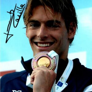 Autographe Camille Lacourt 15x20