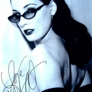 Autographe Dita von Teese 10x15