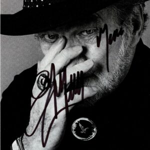 Autographe Eddy Mitchell 10x15