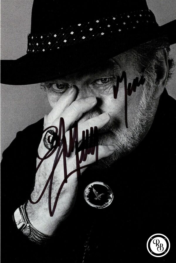 Autographe Eddy Mitchell 10x15