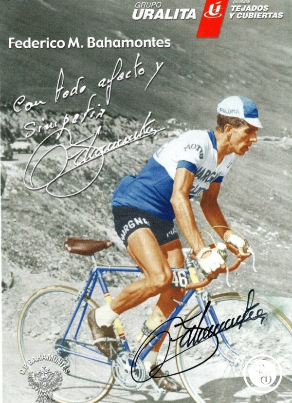 Autographe Federico M.Bahamontes 10x15