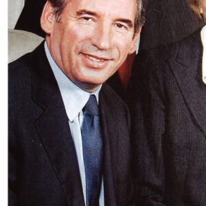 Autographe François Bayrou 20x30