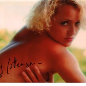 Autographe Fanny Cottençon 20x30