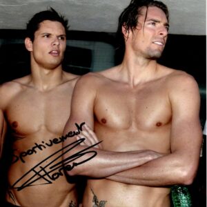 Autographe Florent Manaudou 20x30