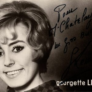 Autographe Georgette Lemaire 9x14