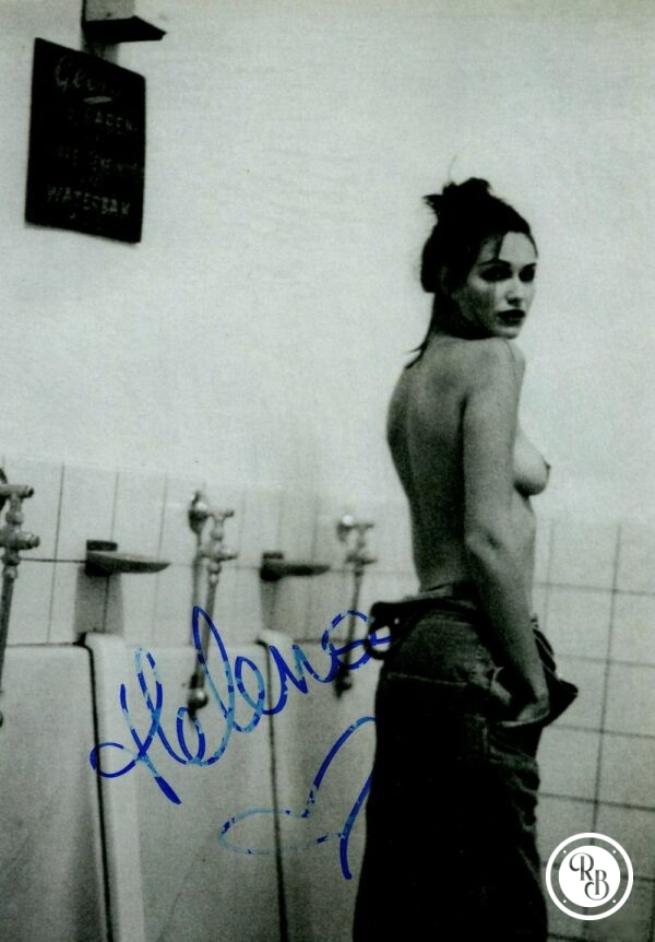 Autographe Helena Noguerra 15x21