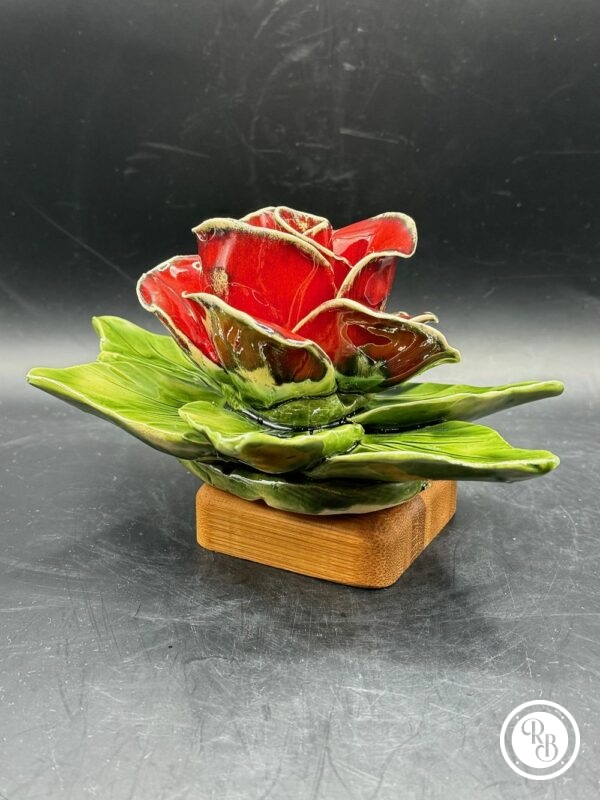 Fleur - Rose - En céramique - Collection - Décoration - Commémoration – Image 5