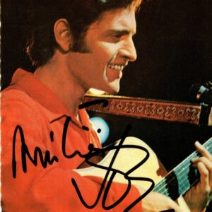 Autographe Joe Dassin 10x15