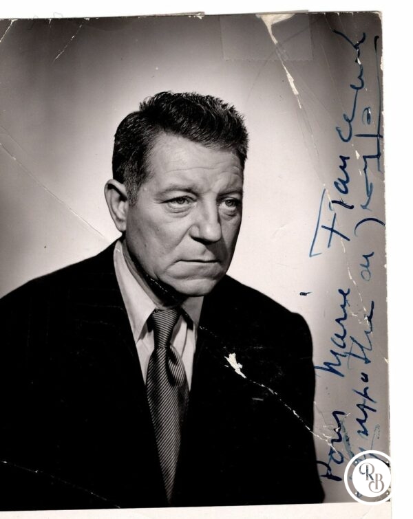 Autographe Jean Gabin 8x11