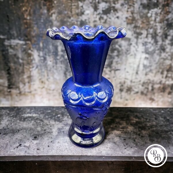 Vase bleu cobalt
