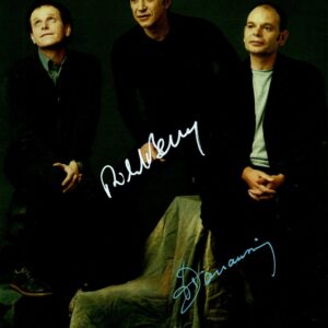 Autographe Richard Berry Jean-Pierre Daroussin 20x27