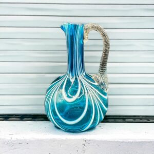 RETRO_BROC_Carafe_bleu_anse