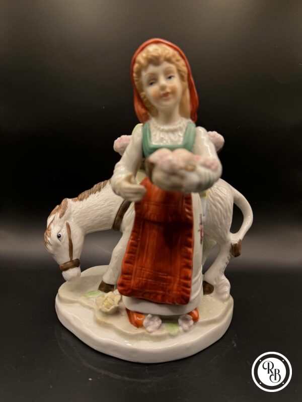 RETRO_BROC_porcelaine_femme_et_cheval