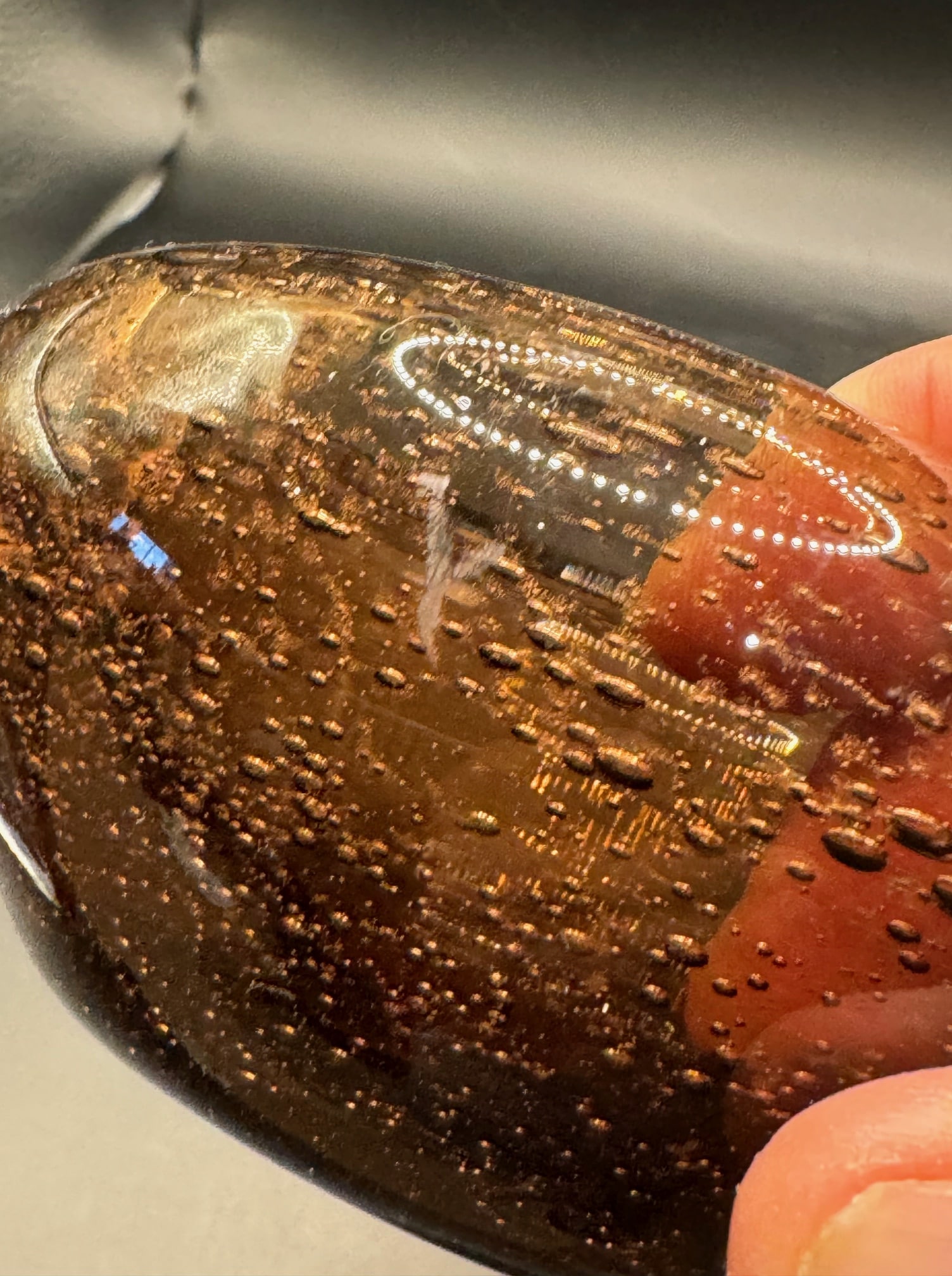 Retro_Broc_cendrier_vintage_verre_bulle_biot