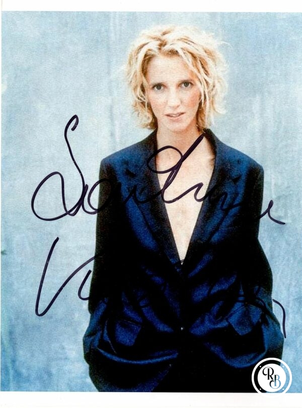 Autographe Sandrine Kiberlain 15x20