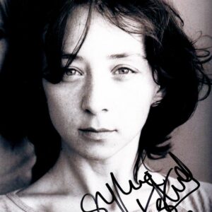 Autographe Sylvie Testud 15x20