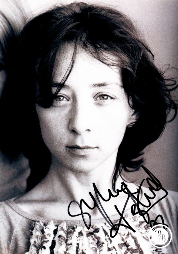 Autographe Sylvie Testud 15x20