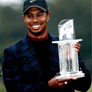 Autographe Tiger Woods 10x12