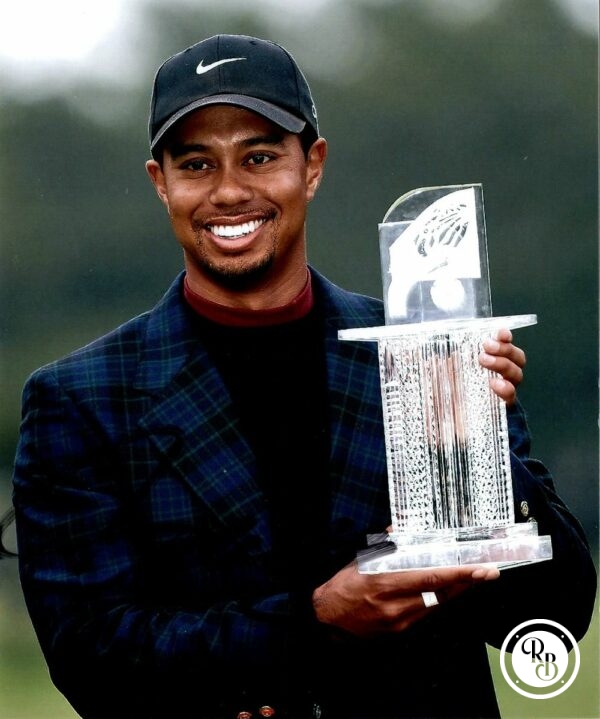 Autographe Tiger Woods 10x12