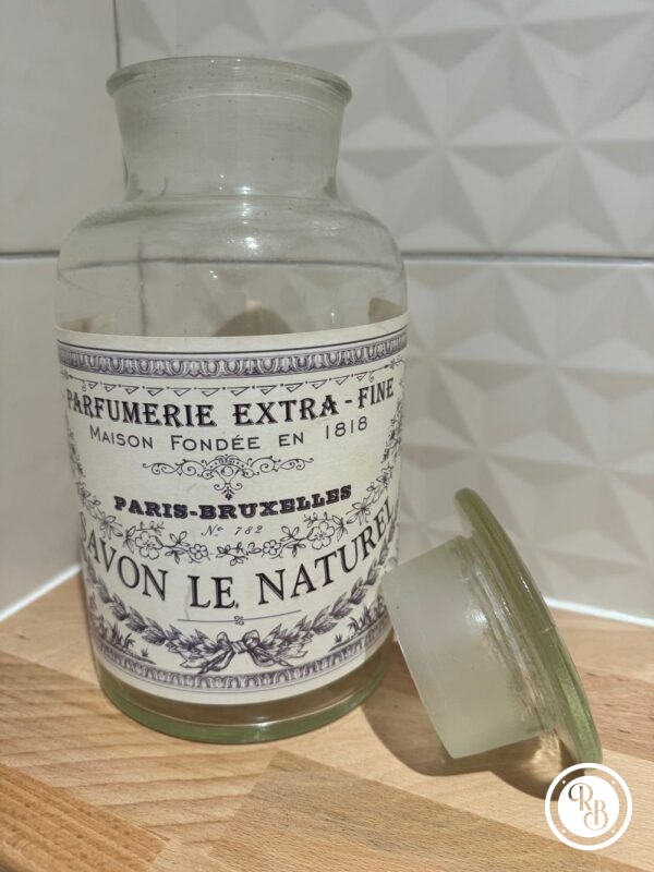 Flacon en verre Parfum - Savon - Paris - Bruxelles - Décoration - Image 2