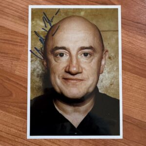 Dédicace - Autographe - Rare beau format photo signée au feutre bleu par Michel Blanc - Format 15x21 - Collection