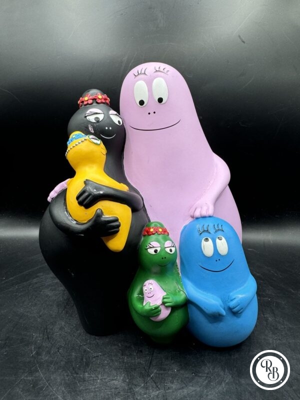 Tirelire - La famille Barbapapa - Plastoy - Jouet datant de 2006 - Image 2