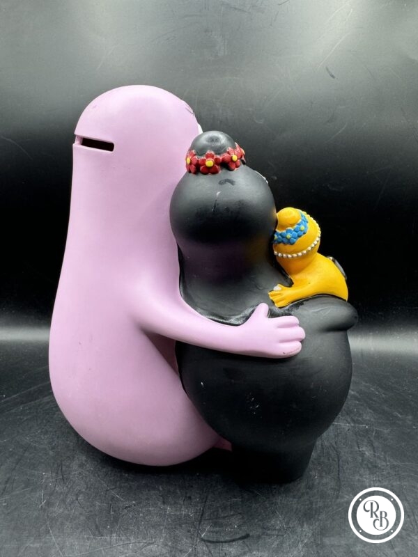 Tirelire - La famille Barbapapa - Plastoy - Jouet datant de 2006 - Image 4