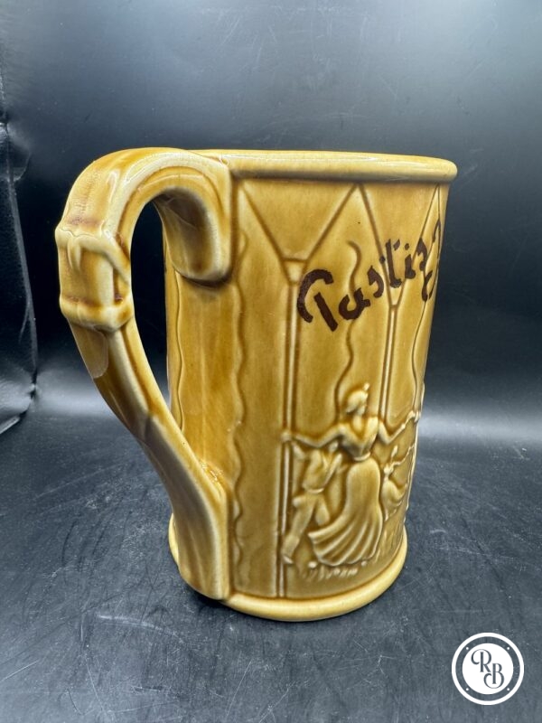 Ancien Pichet en céramique marron des années 60/70 de la marque Pastis Janot - Double inscription - Décoration Café/Bistrot/Bar - Vintage – Image 3