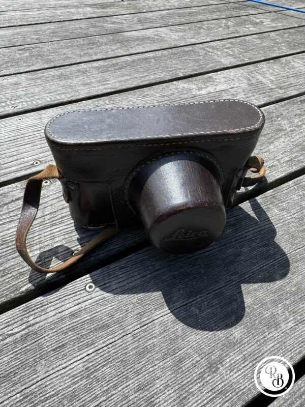 Pochette Leica marron pour Appareil photo Argentique
