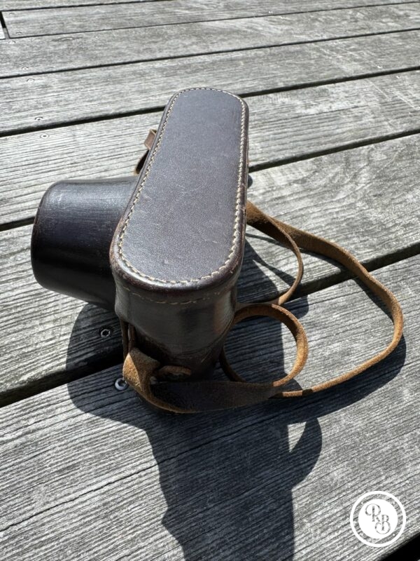Pochette / Etui d'origine Leica en cuir marron pour Appareil photo Argentique - Image - Prise de vue - Kodak - Nikon - Vintage – Image 4