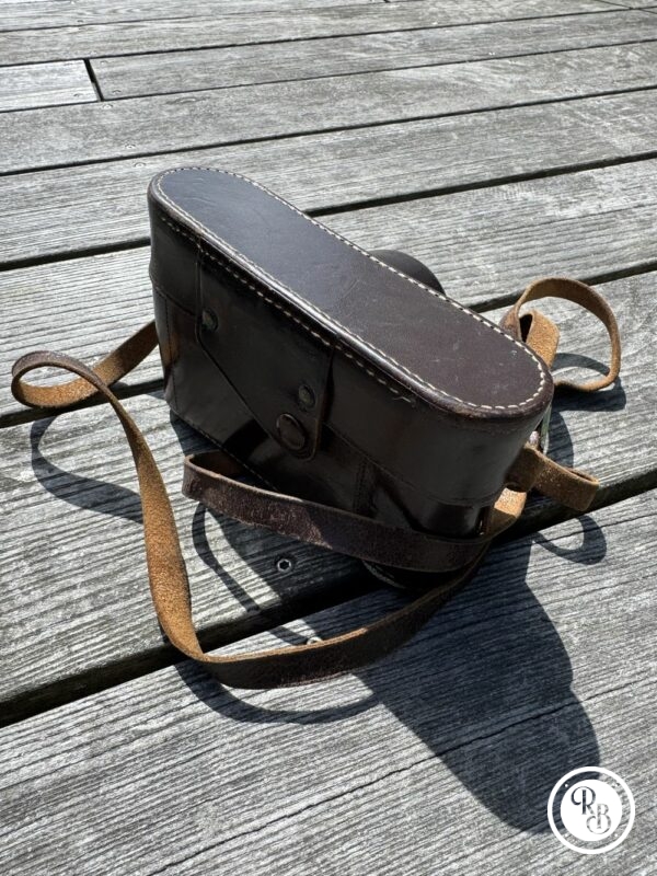 Pochette / Etui d'origine Leica en cuir marron pour Appareil photo Argentique - Image - Prise de vue - Kodak - Nikon - Vintage – Image 5