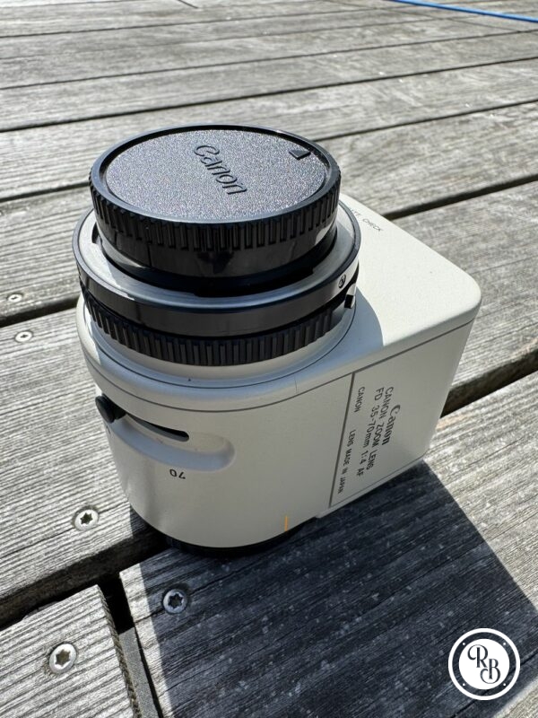 Rare Objectif Canon 35/70mm - Lens - Cafs - fd 1:4 - Autofocus- Image - Prise de vue - Kodak - Nikon - Dans sa boite – Image 3