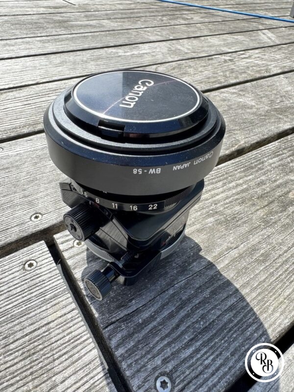 Très rare Objectif Canon 35mm FD F2.8 TS pour Appareil photo Argentique avec sa pochette - Image - Prise de vue - Kodak - Nikon - Vintage – Image 4