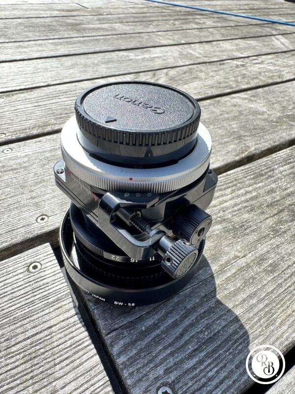 Très rare Objectif Canon 35mm FD F2.8 TS pour Appareil photo Argentique avec sa pochette - Image - Prise de vue - Kodak - Nikon - Vintage – Image 5